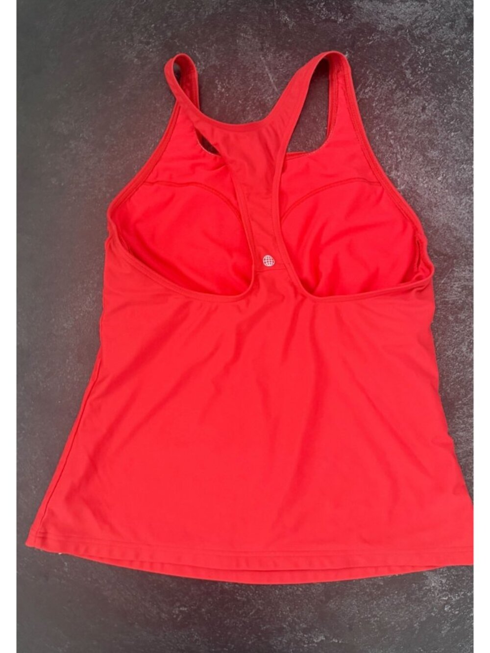 Adidas Tank Top Women's Red Coral Sleeveless Classic Sz MP - Picture 4 of 8